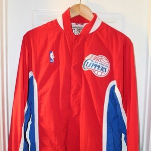 LA CLIPPERS HARDWOOD CLASSIC ZIP UP JACKET